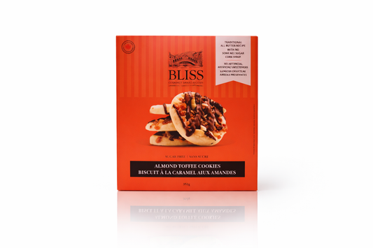 Almond Toffee Butter Cookies Box